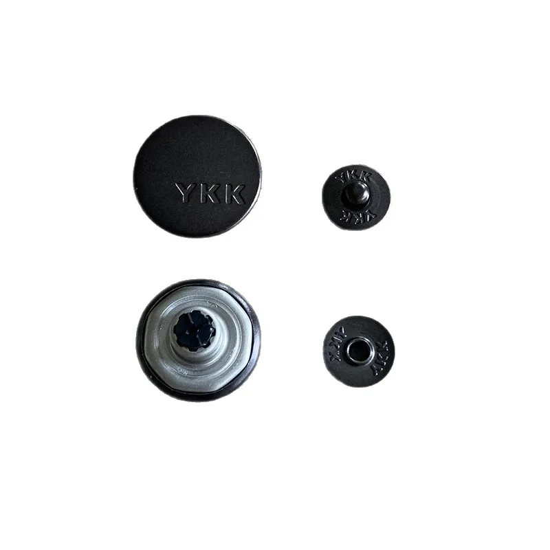 Customized, Genuine YKK Nail Button, I-button, I-button, Straw Hat Nail, Collision Nail Ykk Four-in-one Buckle Plastic