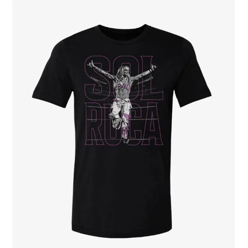 Sol Ruca Merch 2026 T-shirt unisexe pour hommes, hauts à manches courtes, vêtements à la mode, hauts décontractés Y2K