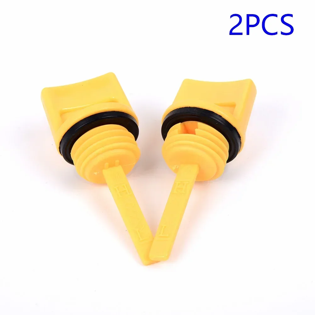 2PCS Oil Filler Cap Dipstick Suit For HONDA GX140 GX200 Small Engine 5.5 6.5HP Home Garden Tool Parts