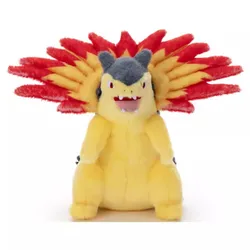 Original Japanese Pokemon TAKARA TOMY Typhlosion Fluffy Plush toys dolls Toy collection Children's birthday Presents