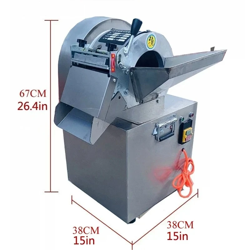 

Vegetable Cutting Machine, Commercial Electric Carrot And Potato Dicer