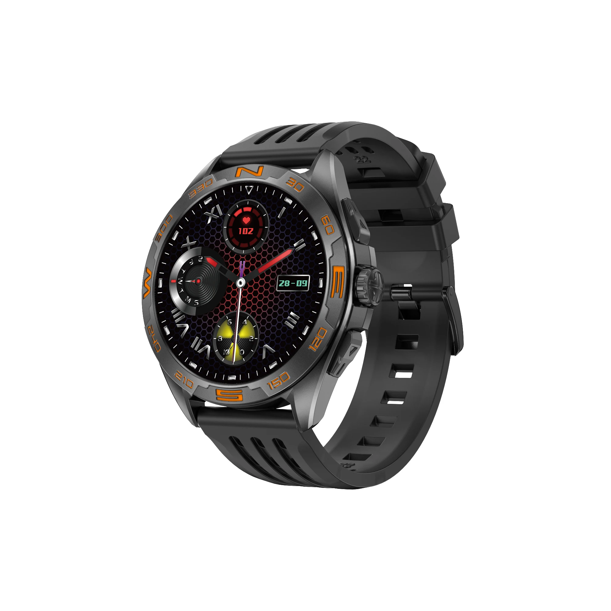 Explosion-proof tempered glass screen DTM1 Amoled Smart Watch 1.43