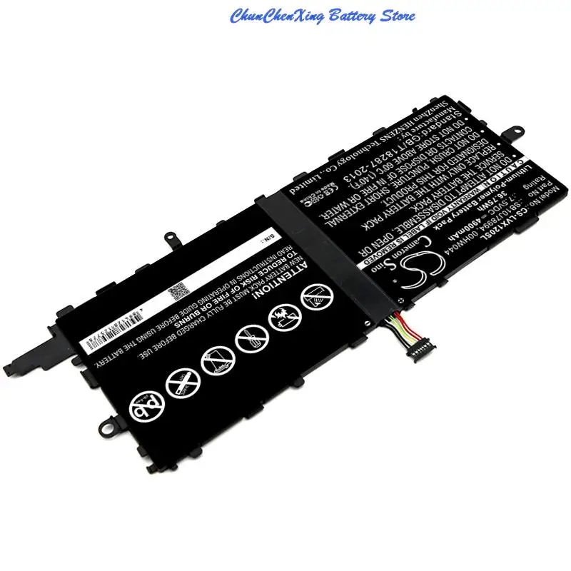 

100% новый аккумулятор емкостью 4900 мАч для планшета Lenovo ThinkPad X1, планшета X1 (20GGA00K00), 20GGA00L00,20GGA00N00, планшета Gen 2,20GGA00F00