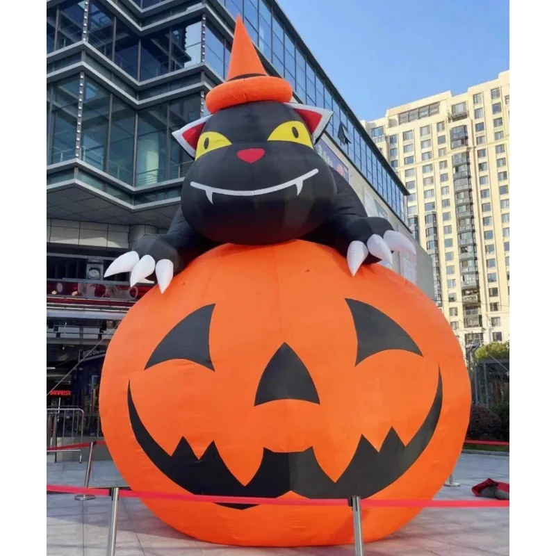 Halloween Events Decorating Inflatable Pumpkin Model,Inflatable Large Pumpkin Balloon Hats