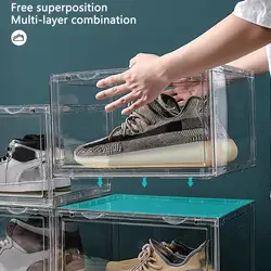 Waterproof  Sturdy Clear Shoe Organizer Anti-oxidation Shoe Holder Breathable Ventilation Shoes Supplies Уборщик обуви