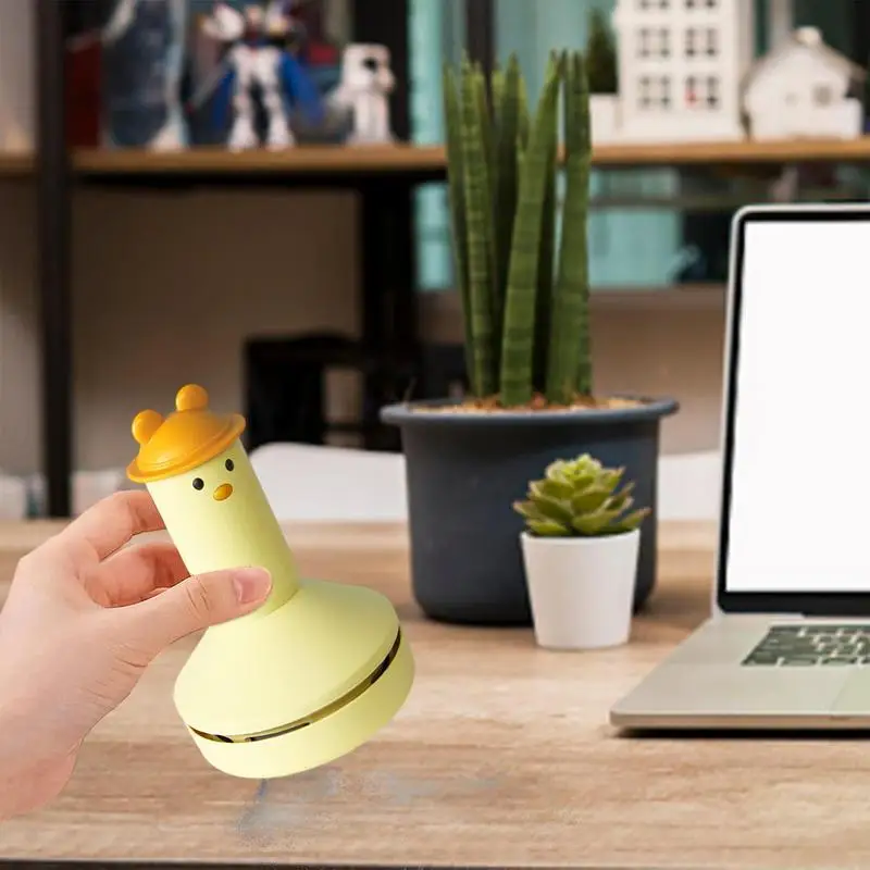 Desktop Vacuum Cleaner Cartoon Mini Table Dust Sweeper Energy Saving Portable Desk Vacuum