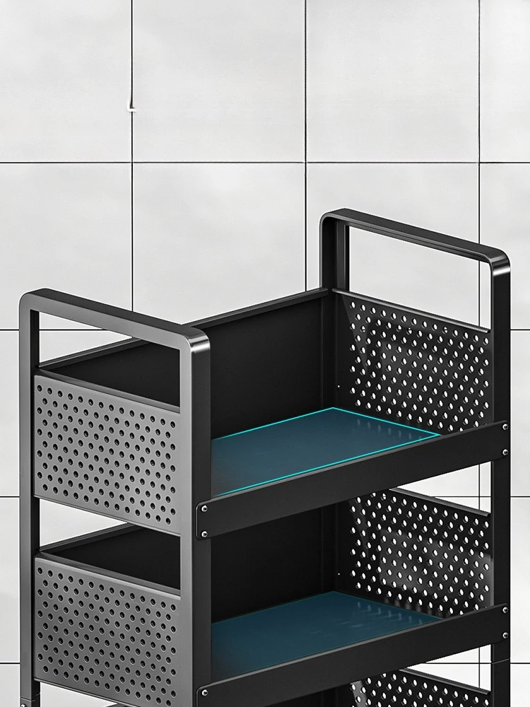 

Kitchen, vegetable rack, floor to ceiling, multi-story, trolley, thickened