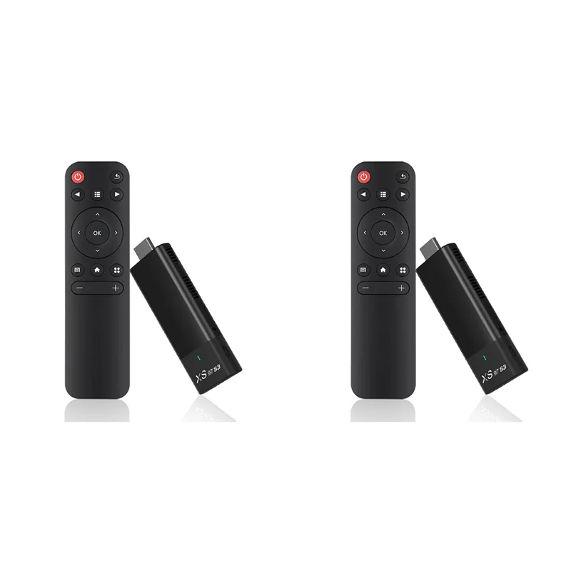 FULL-2X XS97 S3 Smart TV Stick Set Top Box H313 Internet HDTV 4K HDR TV Receiver 2.4G 5.8G Wireless Wifi Android 10