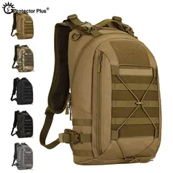 PROTECTOR PLUS 25L Men Tactical Backpack 1000D Nylon Waterproof Army Cycling Bag Outdoor Hunting Camping Military Rucksuck