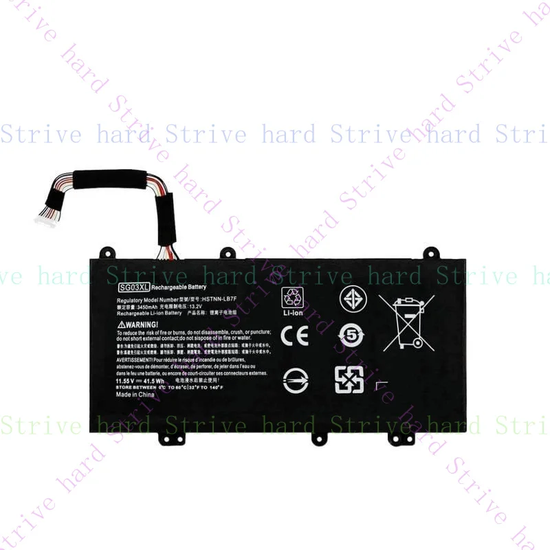 

SG03XL 849314-850 Battery for HP Envy M7 Series Notebook M7-u109dx M7-u009dx US