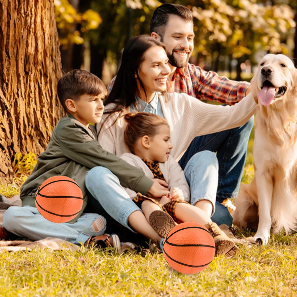 10 pièces 10 cm basket-ball gonflable PVC petits ballons de basket-ball de plage d'été balles de plage gonflables pour les jeux Parent-enfant