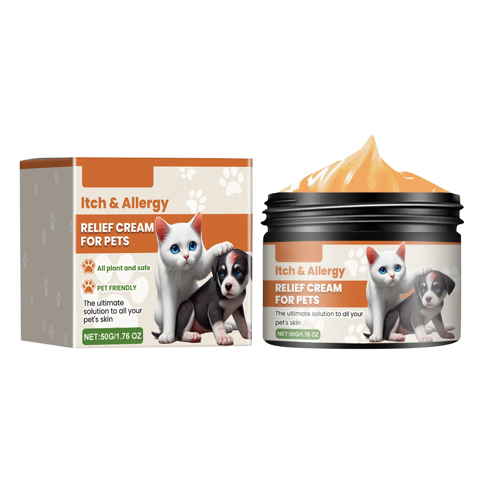 New Pet Antiitch Antiallergic Cream Skin Soothing Recovery Care Herbal Nourishing Cream Desechos Y Limpieza Del Hogar Aseo Para