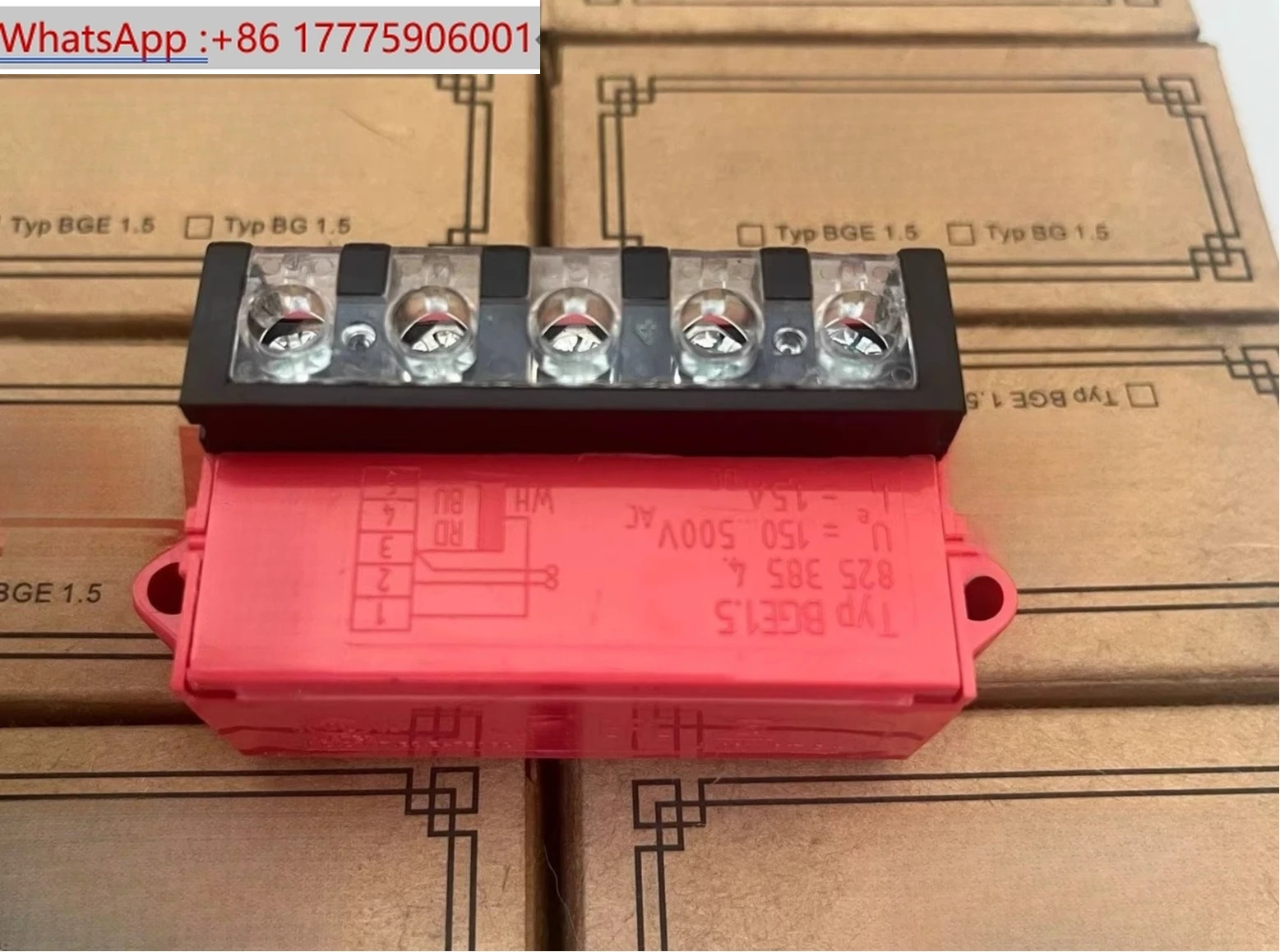 

Original rectifier BGE1.58253854 rectifier block 150-500V 1.5A