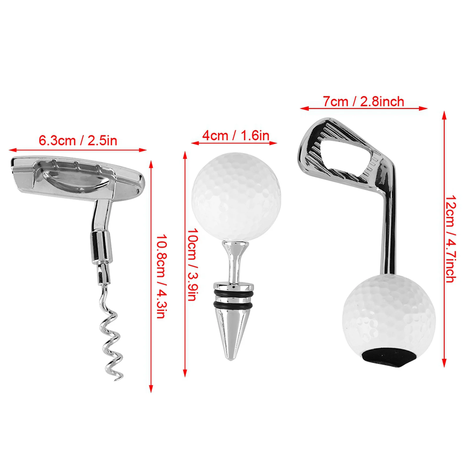Sacacorchos en forma de Golf ZK30, abridor de botellas de vino tinto, cerveza, abridor de corcho, juego de herramientas de cocina para Bar y Club