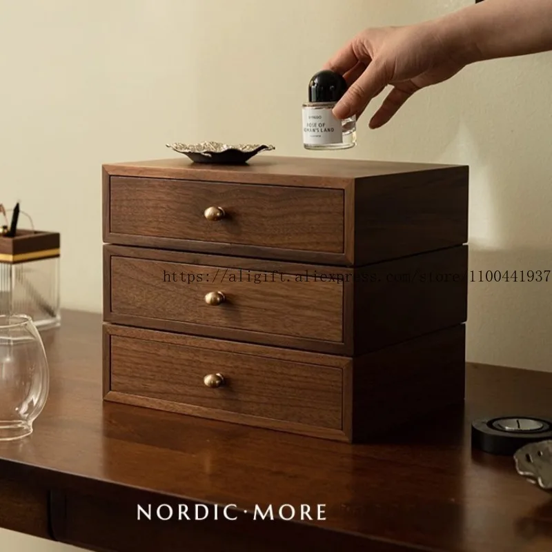 

Деревянный настольный органайзер, пылезащитный ящик для хранения косметики, помады, туалетный столик, косметический органайзер