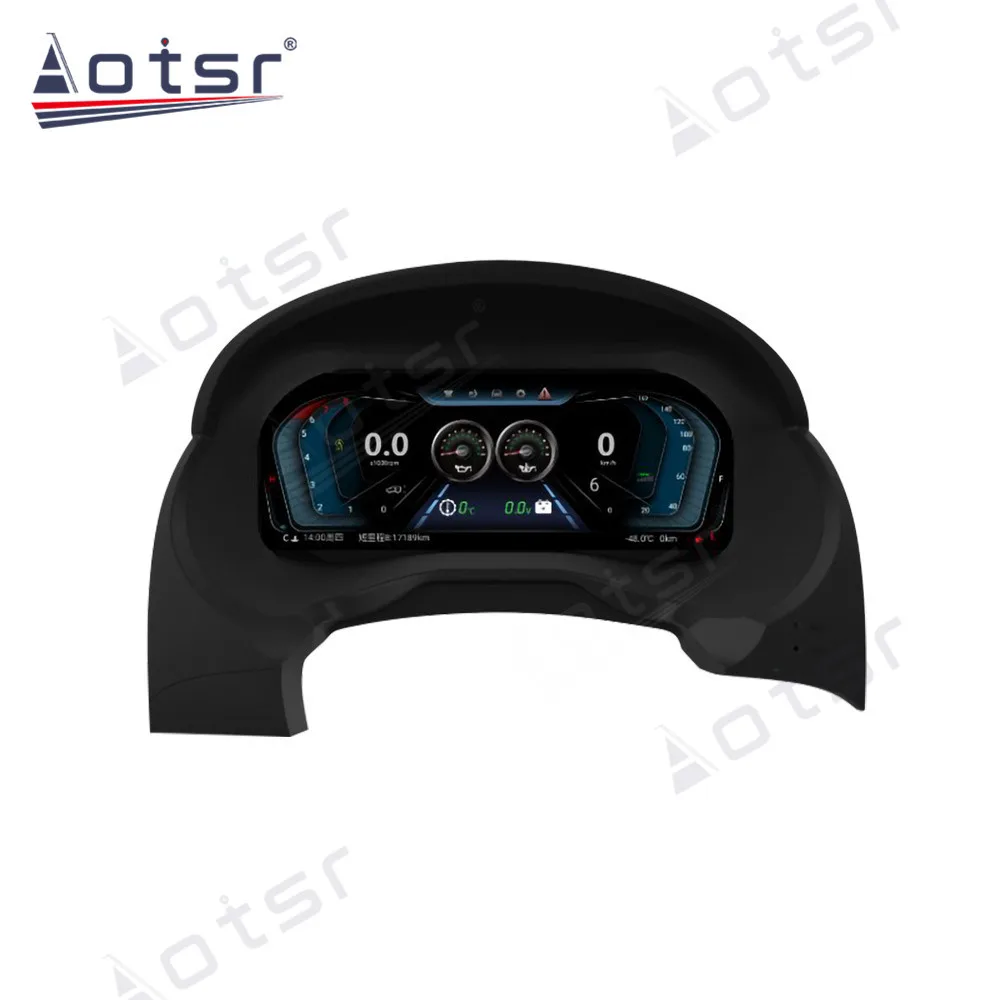 For Mitsubishi Pajero 4 V80 V90 2006 - 2016 Car Digital Cluster Android LCD Dashboard Screen Audiophile