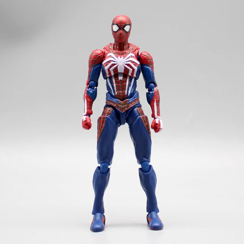 

14.5cm Spider Man Shf Hero Returns Mobility Anime Action Figure Model Statue Boy Collection Desktop Decoration Ornament Toy Gift