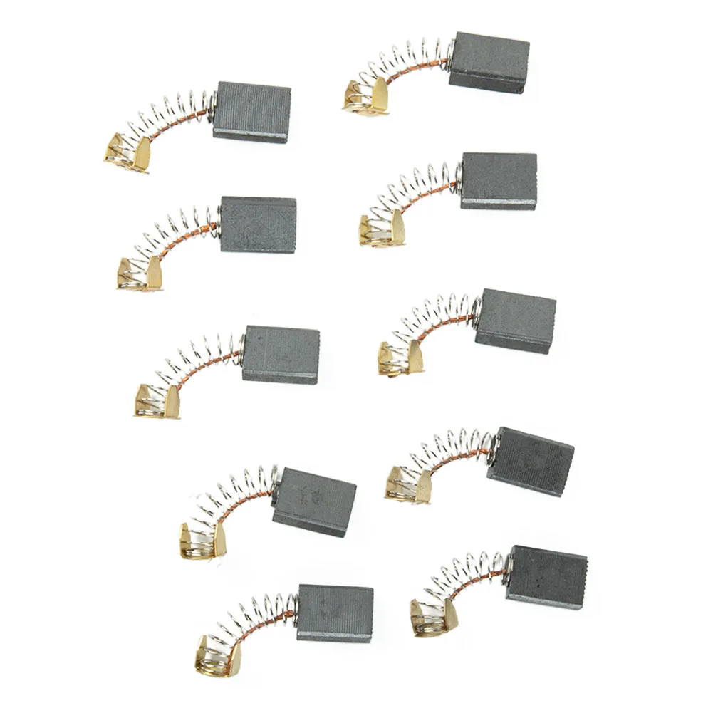 

Motor Brush Carbon Brush Workshop 6*12*20mm Accessories Brush Repairing Part Replacement 10Pcs/Set High Qulity