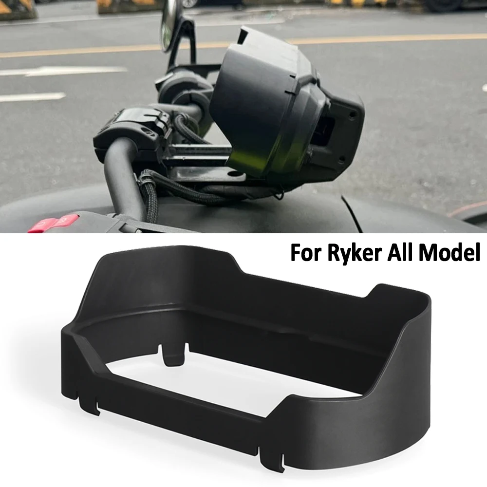 

UTV For Can-Am Ryker 600 900 Sport ACE Rally Edition 2019-2025 Instrument Cover Meter Frame Screen Hat Sun Visor Protector Guard