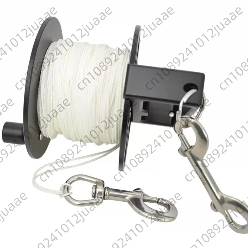 100/120/160M Aluminum Diving Reel Technical Diving Reel Handheld Diving Cave Reel