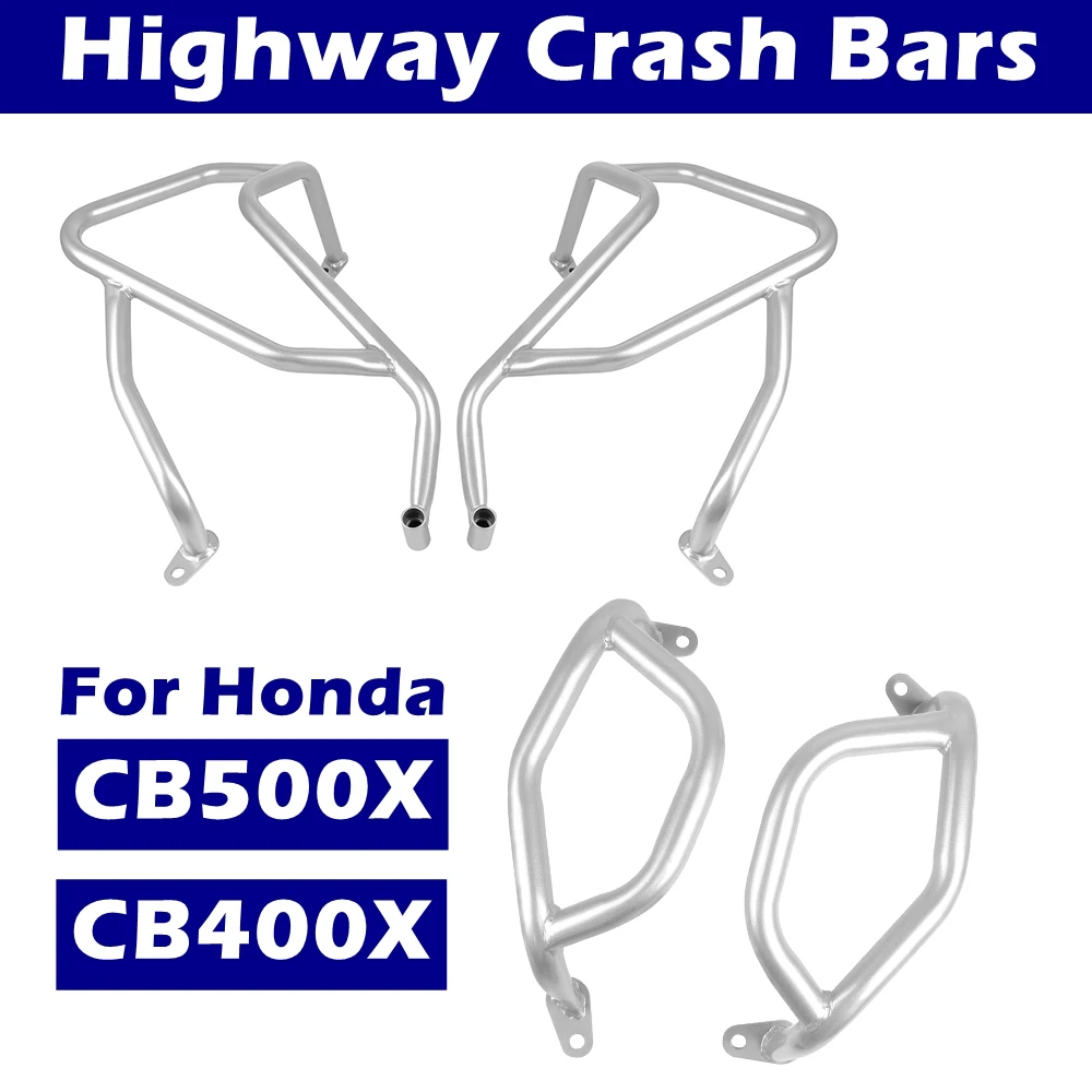 

CB500X CB400X Защита двигателя, дорожная защита двигателя для Honda CB 500X CB 400X CB 500 400 X 2019-2023, бамперы рамы мотоцикла