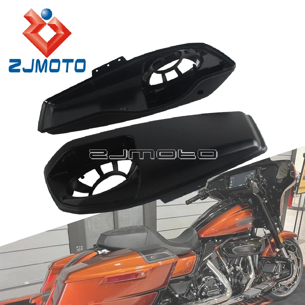 

ABS Plastic Motorcycle Accessories Saddle bag Lid Cover For Harley CVO Road Glide FLTRXSTSE FLTRX Street Glide Ultra FLHXU FLHX