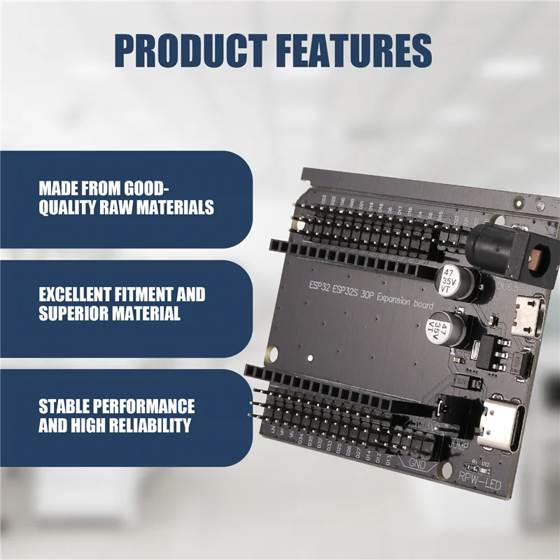 

Панель питания ESP32 DEVKIT V1 Плата питания ESP32 30P Плата питания Плата расширения ESP32S