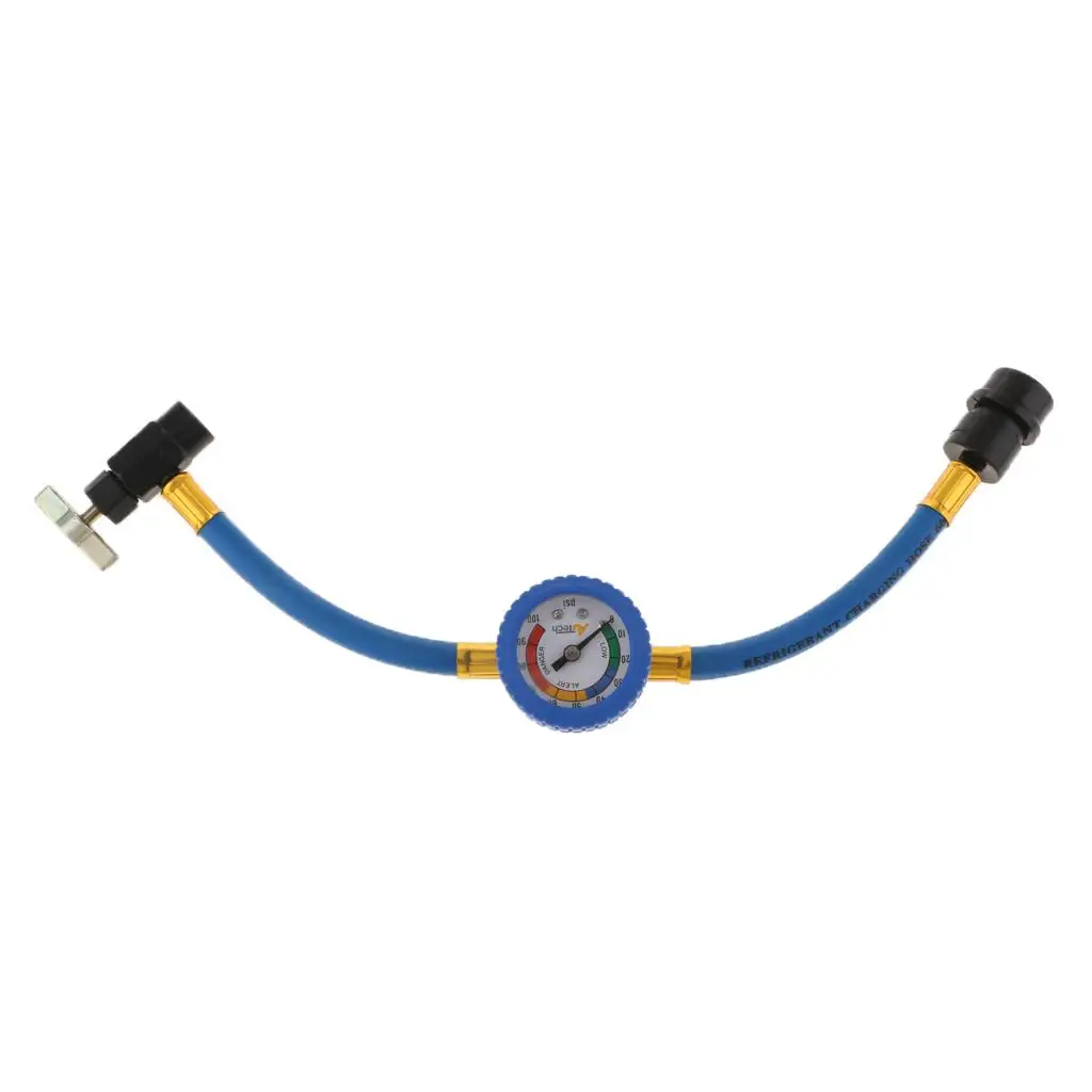 R134A Air Conditioning Recharge Measuring Hose Gauge Refrigerant Pipe Auto Car Air-conditioning Accessories