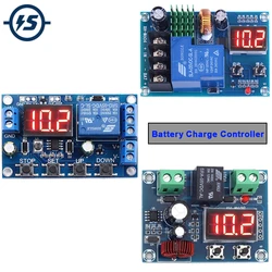 el corte de desconexión de bajo voltaje del controlador de descarga de carga de batería de litio protege 12V 24V 48V 10A 30A pantalla LED