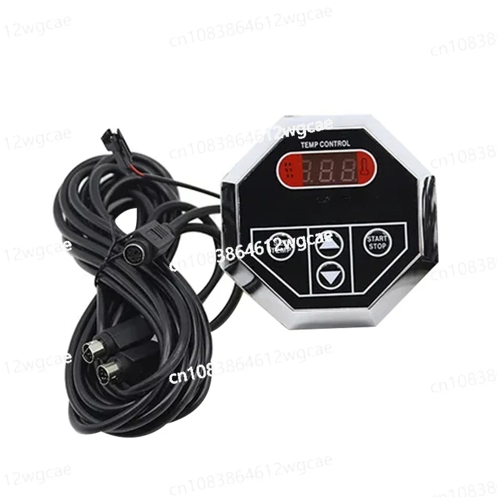 Digital Sauna Controller Wall Mount 35-110℃ Steam Generator Controller 1-12 Hours Setting for 3-27KW Sauna Heater