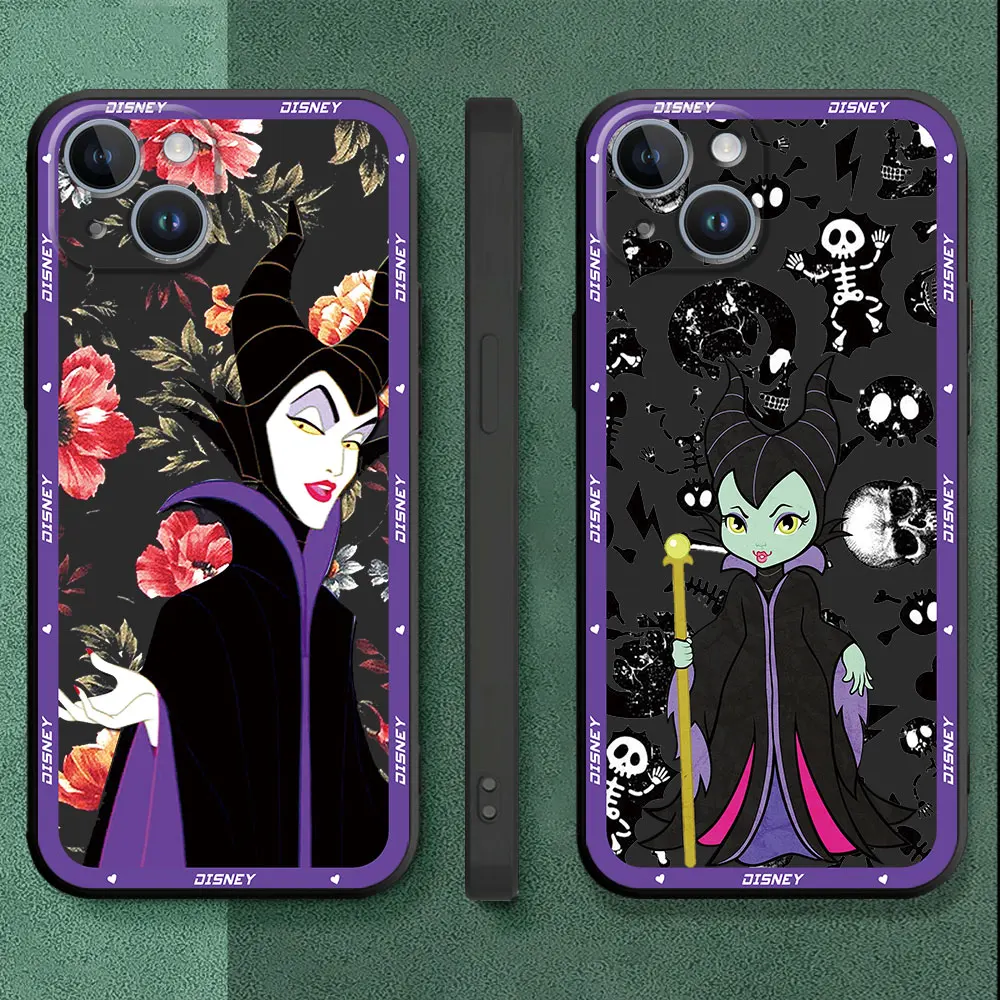 Shockproof Case for iPhone 13 Pro SE 12 Mini XR XS X 11 15 Pro Max 14 8 Plus XS TPU Soft Cover Cool Disney villain handsome