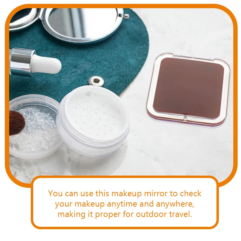 Cute Compact Mirror Small Travel Mirror for Women Girls Lightweight and Durable for Everyday Carry Personal Mirrors