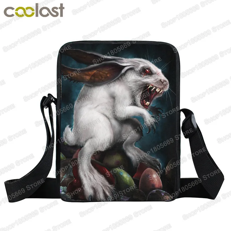 Dark Gothic Angel Skull Messenger Bag Girls Ladies Shoulder Bags Grim Reaper Punk Women Handbag Cross Bag Girls Satchel Bookbag