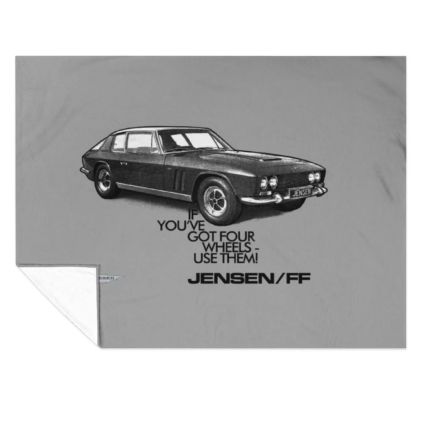 

JENSEN FF INTERCEPTOR Throw Blanket Hairy christmas gifts Kid'S Shaggy Blankets