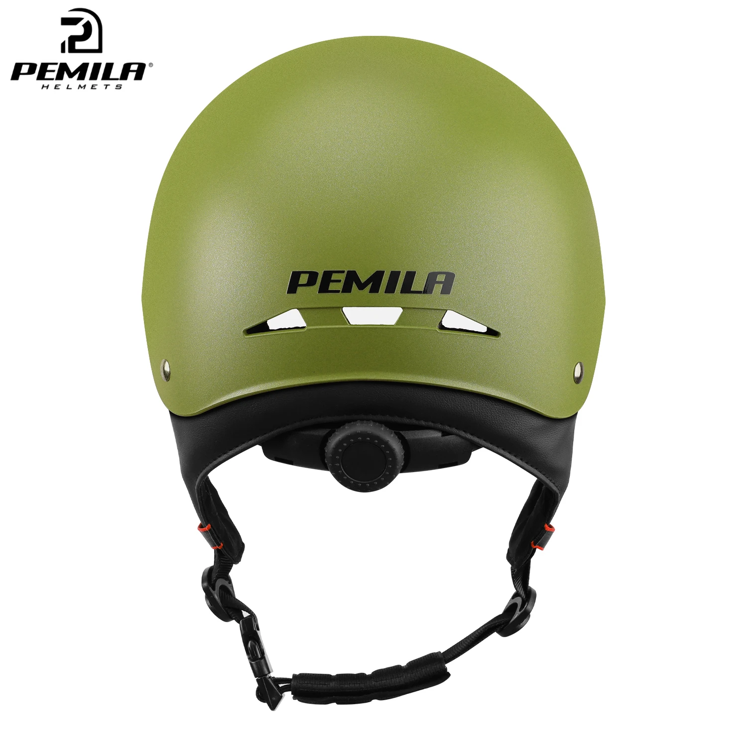 PEMILA NOWY kask rowerowy Wyścig na rower górski Zintegrowana ochrona uszu Off Road MTB Kask rowerowy ABS Matowy kolor Kask rowerowy