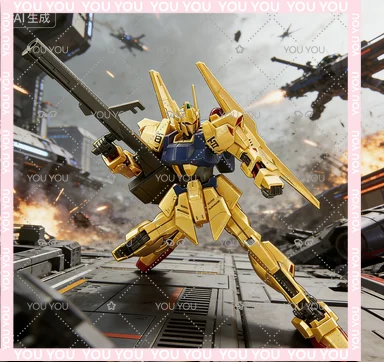 

Коллекционная сборная модель робота-героя аниме Bandai Gundam HGUC 200 1/144 MSN-00100 HYAKU-SHIKI, детская игрушка