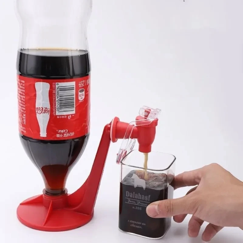 Dispensador de bebidas a la moda, botella de Soda y Coca Cola, máquina dispensadora de agua potable, bebida carbonatada invertida, Bar de fiesta en casa
