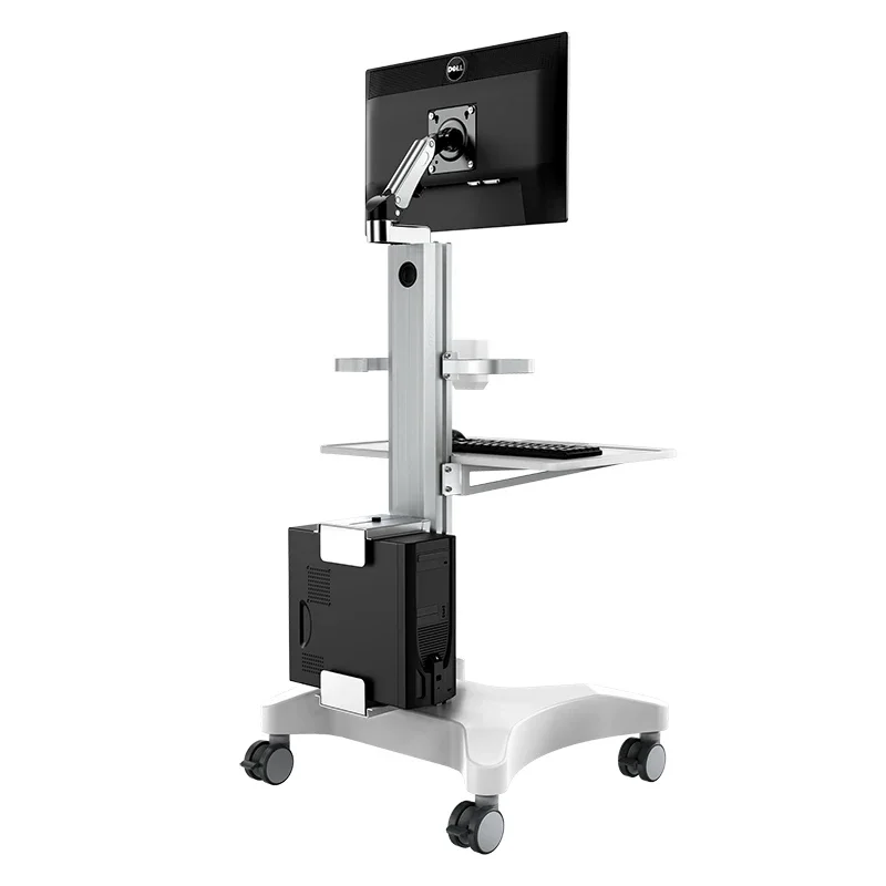 

mobile nursing cart laptop computer cart monitor cart dental trolley