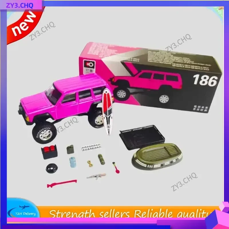 

Tuoyi Xcartoys сплав 1/64 Cherokee модель автомобиля игрушечный автомобиль внедорожный флуоресцентный порошок 186 настольная модная коллекция орнамент игрушка Gif