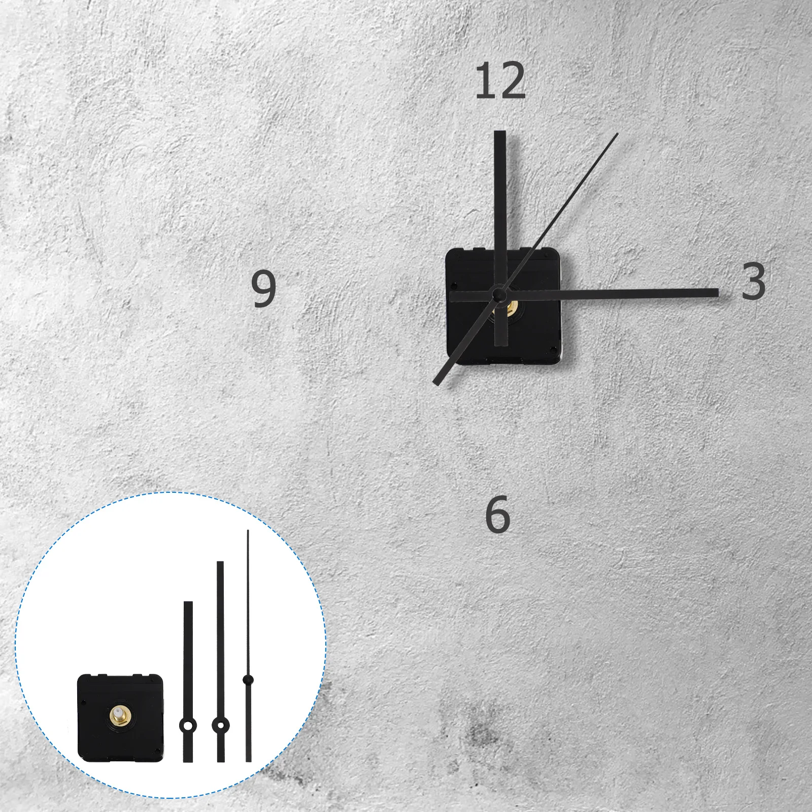 

Clock Parts Mute Movement Clock Movement Simple Clock Movement Set Clock Accessory