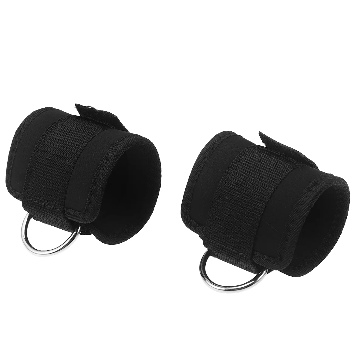 2 Pcs Sports Fitness Ankle Straps Barbell Pad for Hip Thrust Pulley with Buckle