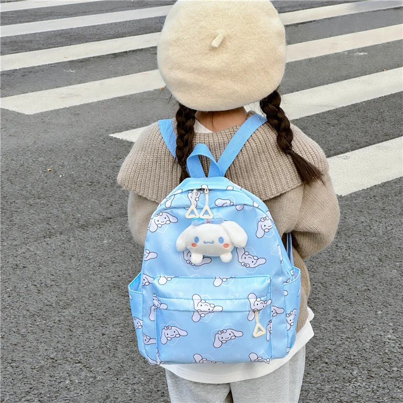 

Новый Школьный Рюкзак Sanrio Cinnamoroll Babycinnamoroll, вместительный Повседневный Легкий рюкзак на плечо