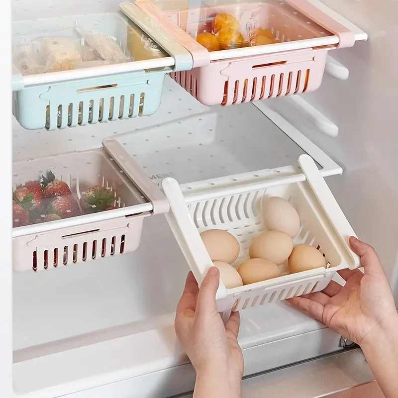 Refrigerator FoodFresh Storage Box Fridge Side Door Fruit Vegetable Spice Food Case Container Kitchen Organizer StorageBoxs