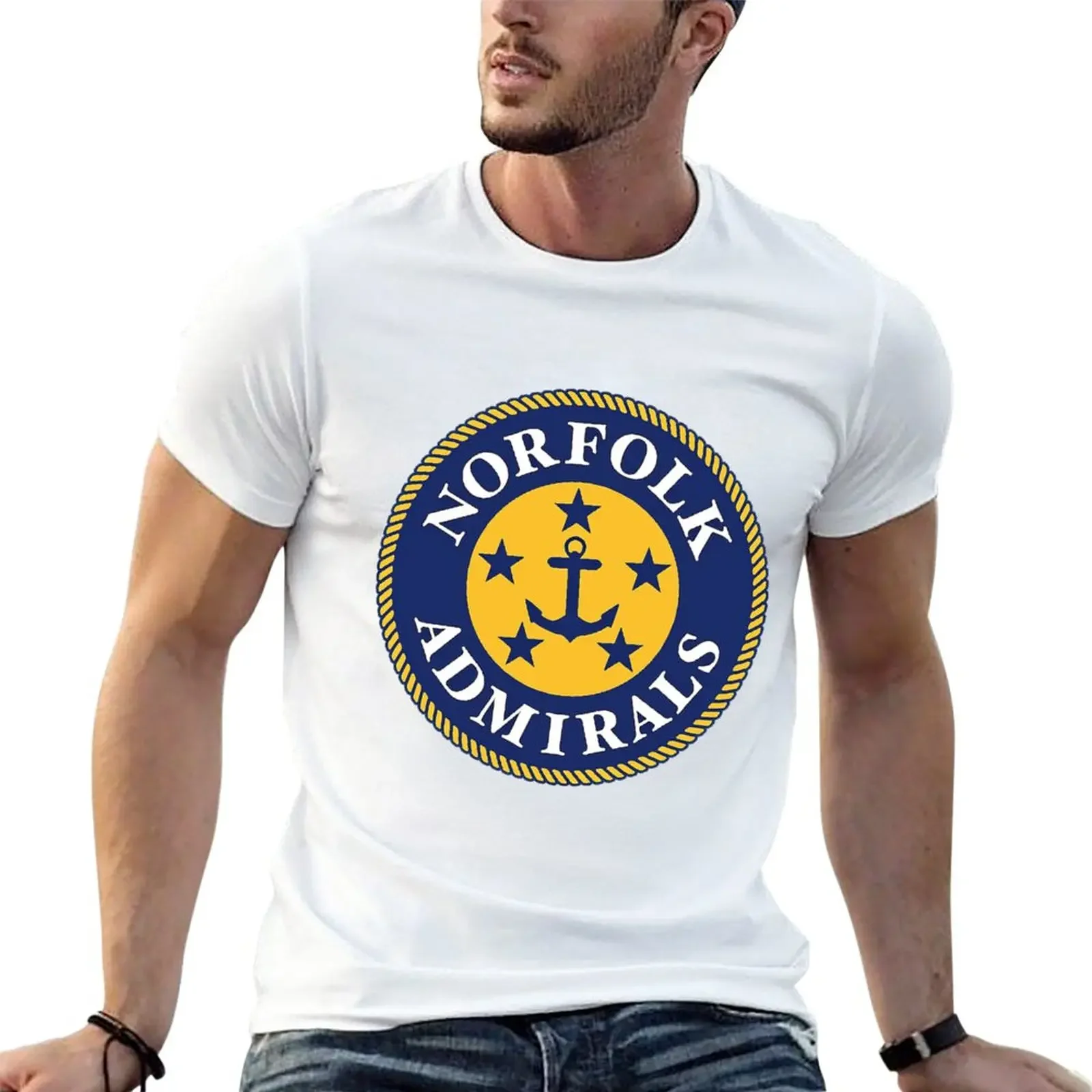 NORFOLK ADMIRALS T-Shirt oversized t shirts quick-drying t-shirt Blouse funny t shirts for men