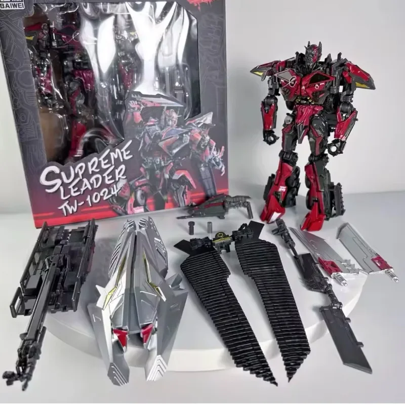 BAIWEI Игрушка-трансформер TW-1024 TW1024 Sentinel Prime SS61 Модель пожарной машины Фигурка Робот Автобот Подарочная оригинальная коробка