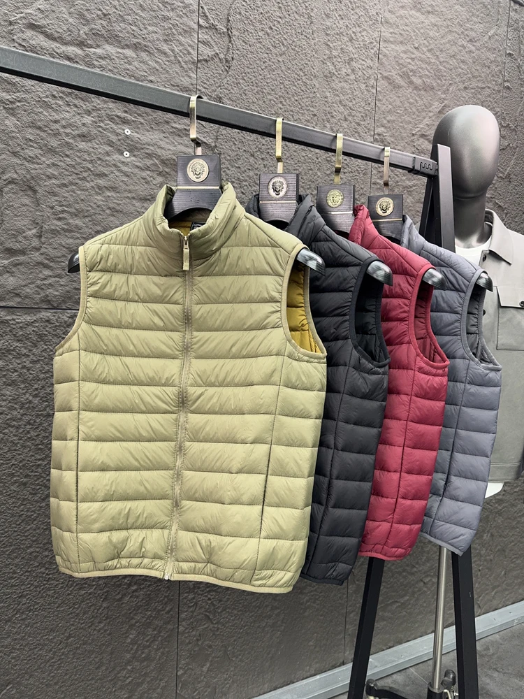 

Svip Cabinet 5800 Level Stitched Cotton Vest Faionable Stand Collar Color Casual Cotton Jaet for Men Spring Autumn ...