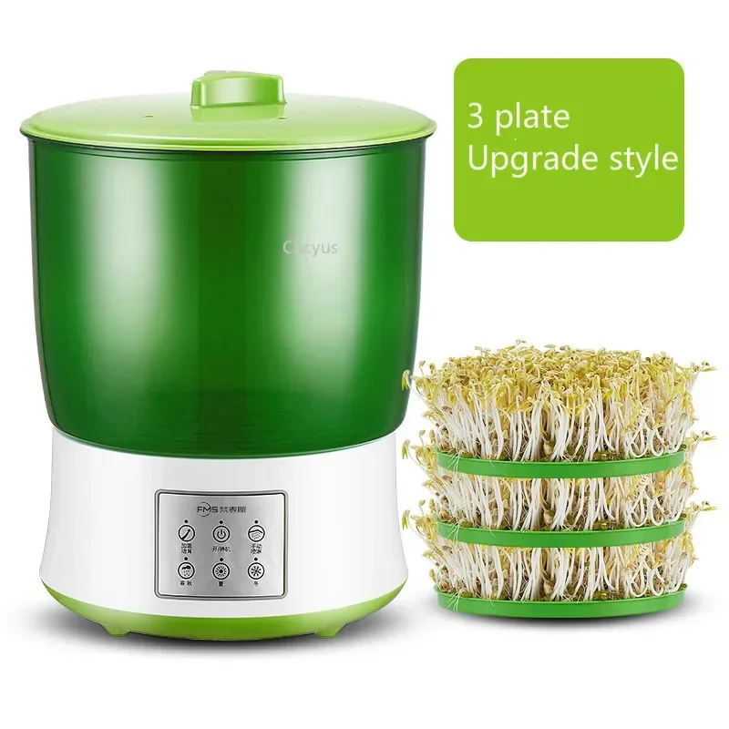 Bean sprouts machine household automatic raw bean sprouts intelligent bean sprouts bucket household machine small sprouting pot