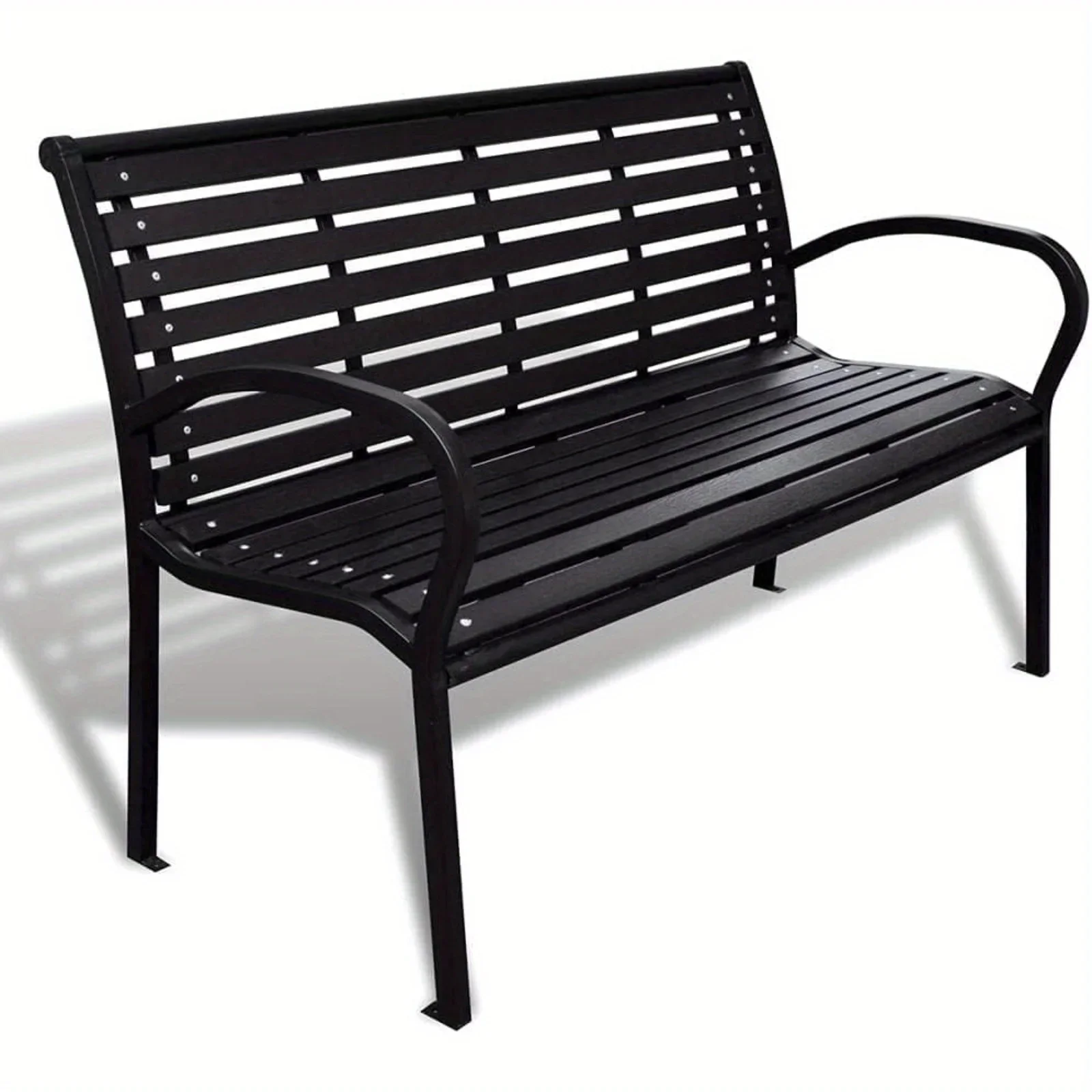 Garden Bench Outdoor Bench for Patio Bench Park Bench Cushion for Yard Porch Work Entryway 49.2