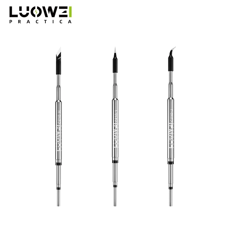 

LUOWEI LW-C210 I/J/K Soldering Iron Tips Compatible Soldering Station Handle Lead Free Heating Core for Mobile Phone Repair