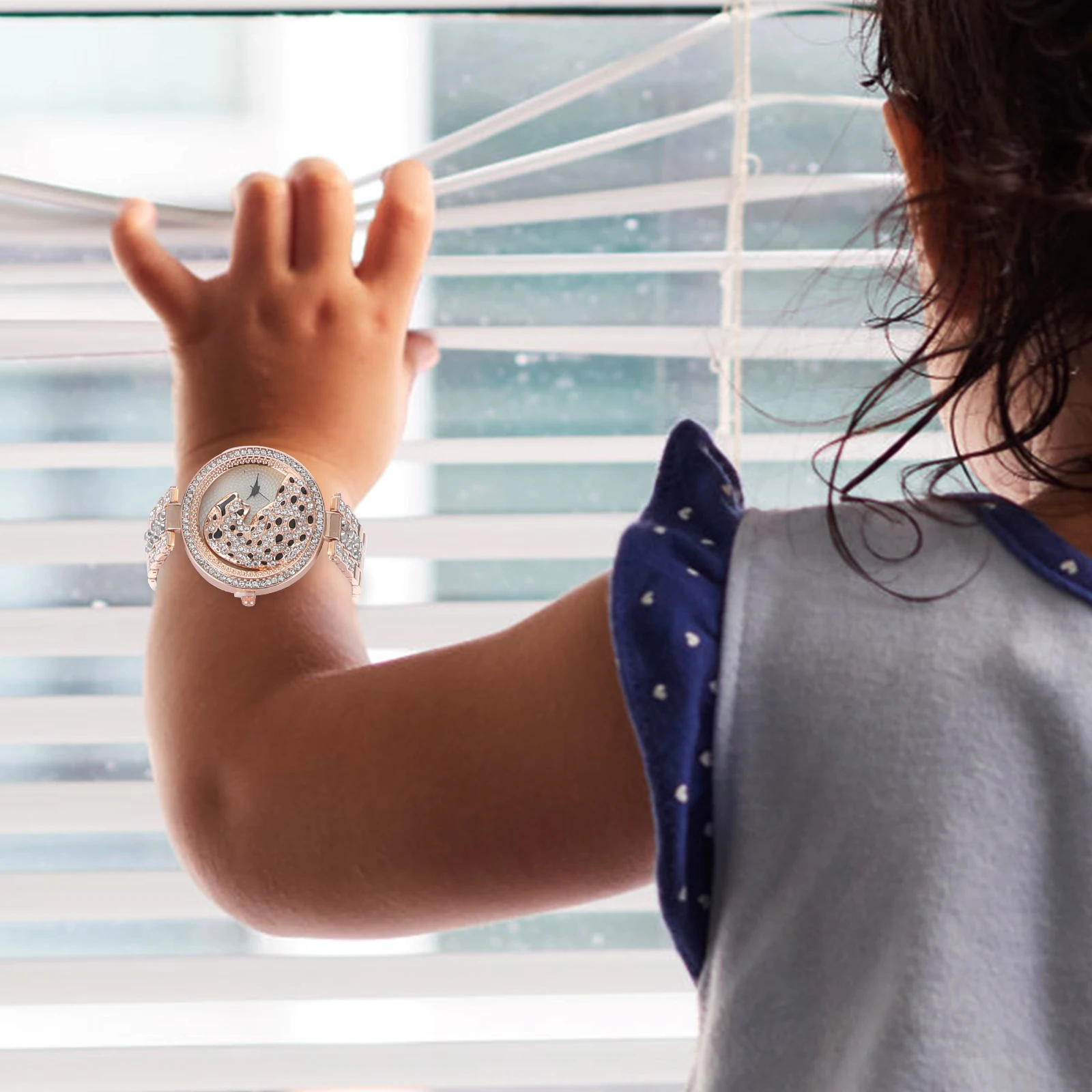 

Women'S Quartz Watch Bling Diamond Dial Lady Wristwatch Fashion Casual Elegant Timepiece For Daily Party Wedding